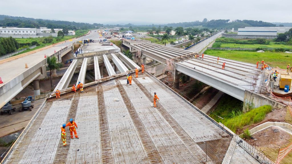 obras do Rodoanel Norte SP
